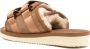 Suicoke Bruine Shearling-Trimmed Slides Brown Dames - Thumbnail 4