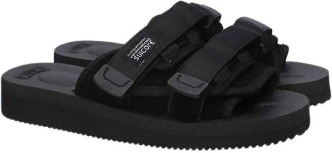 Suicoke Schuifregelaars Zwart Unisex