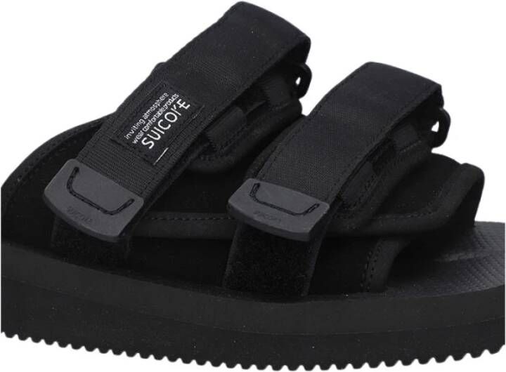 Suicoke Schuifregelaars Zwart Unisex
