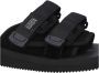 Suicoke Minimalistische zwarte sandalen met Vibram zool - Thumbnail 7