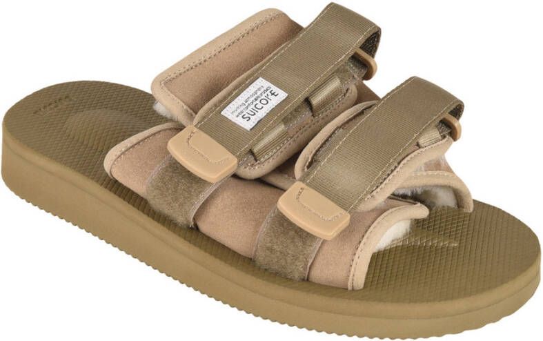 Suicoke Schuifregelaars Beige Heren