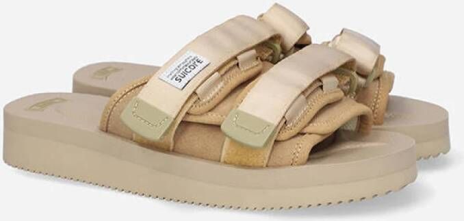 Suicoke Slijm sliders Bruin Unisex