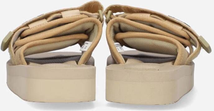 Suicoke Slijm sliders Bruin Unisex
