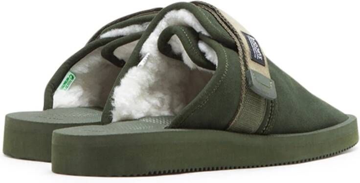 Suicoke Slippers Groen Heren