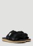 Suicoke Stijlvolle Moto Cab Sandalen Black Heren - Thumbnail 3