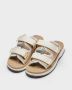 Suicoke Unisex Mogi Sandalen Beige Dames - Thumbnail 4