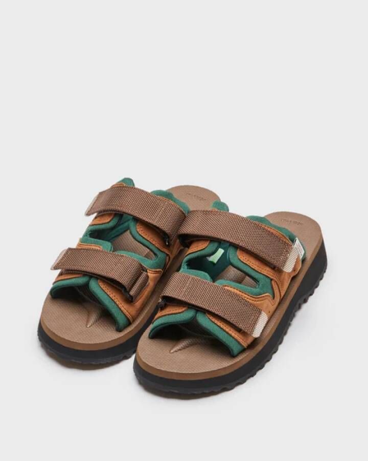 Suicoke Unisex Mogi Sandalen Brown Dames
