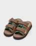 Suicoke Unisex Mogi Sandalen Brown Dames - Thumbnail 4