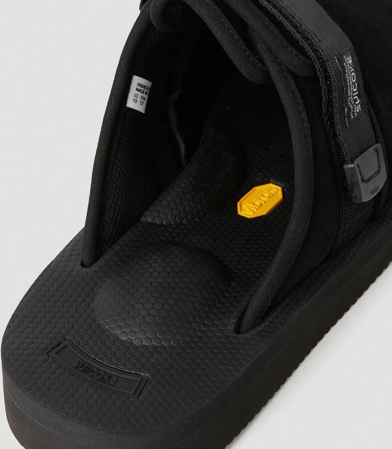 Suicoke Zavo Slip Ons Zwart Heren