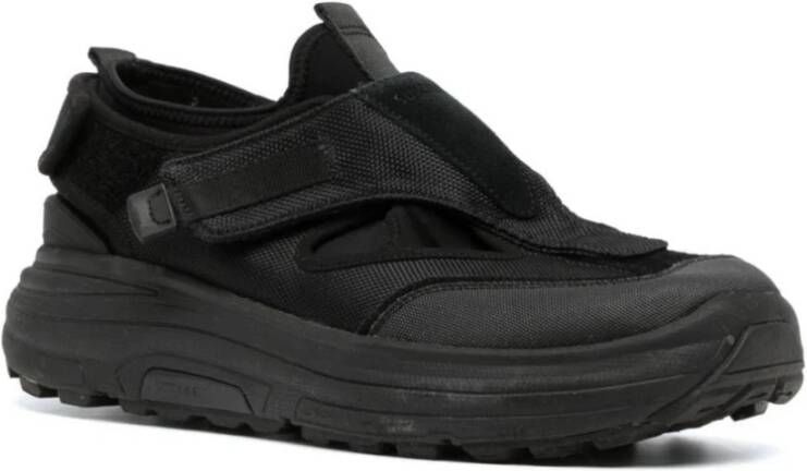 Suicoke Zwarte Flip Flop Sneakers voor Mannen Black Heren