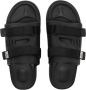 Suicoke Zwarte Logo Sandalen met Rubberen Zool - Thumbnail 2