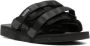Suicoke Zwarte Moto Logo Patch Sandalen Multicolor Heren - Thumbnail 2