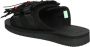 Suicoke Zwarte sandalen met franjes voor mannen - Thumbnail 2