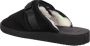 Suicoke Zwarte Sandalen met Shearling Voering - Thumbnail 2