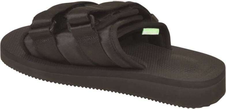 Suicoke Zwarte Stijlvolle Sandalen