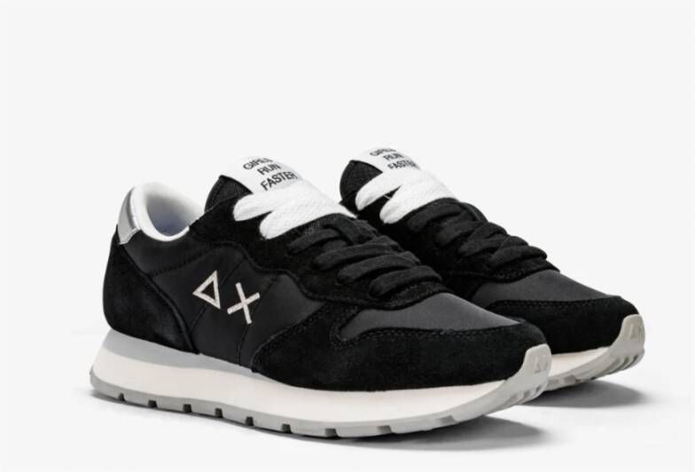 Sun68 Goud Zilver Sneakers Black Dames