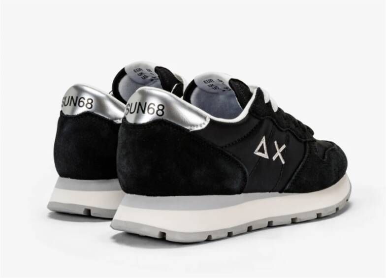 Sun68 Goud Zilver Sneakers Black Dames