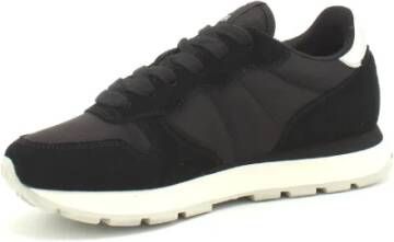 Sun68 Ally Gold Silver Sneakers Black Dames