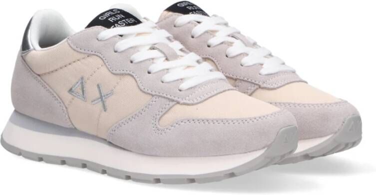 Sun68 Ally Goud Zilver Sneakers White Dames