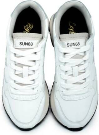Sun68 Ally PU Sneakers White Dames