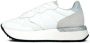 Sun68 Dames Lage Sneakers van Leer White Dames - Thumbnail 5