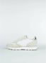 Sun68 Witte Leren Sneakers Ally Gold Silver White Dames - Thumbnail 11