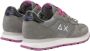 Sun68 Ally Solid Nylon Sneakers voor vrouwen Gray Dames - Thumbnail 11