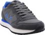 Sun68 Tom Solid Heren Sneakers Schoenen Grijs Z44101 - Thumbnail 7