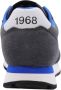Sun68 Tom Solid Heren Sneakers Schoenen Grijs Z44101 - Thumbnail 10