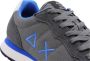 Sun68 Tom Solid Heren Sneakers Schoenen Grijs Z44101 - Thumbnail 12