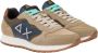Sun68 Jaki Bicolor Heren Sneakers Schoenen Beige Z44114 - Thumbnail 16