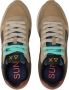 Sun68 Jaki Bicolor Heren Sneakers Schoenen Beige Z44114 - Thumbnail 18