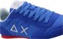 Sun68 Tom Solid Heren Sneakers Schoenen Blauw Z35101 - Thumbnail 3