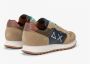 Sun68 Jaki Bicolor Heren Sneakers Schoenen Beige Z44114 - Thumbnail 5