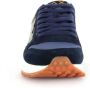 Sun68 Blauwe Sneakers Bicolor Leer Textiel Blue Heren - Thumbnail 5