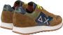 Sun68 Bicolor Sneakers Z44114 Vos Kleur Brown Heren - Thumbnail 3