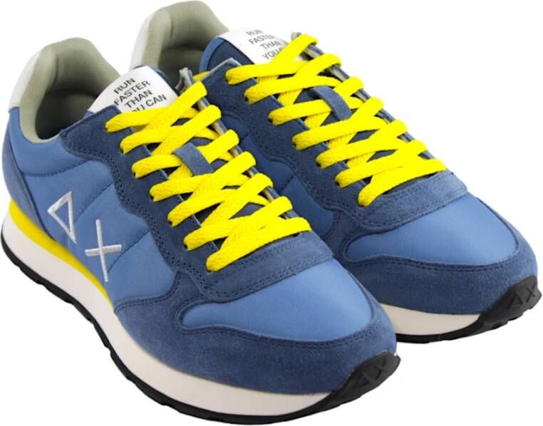 Sun68 Blauw Casual Overhemd Blue Heren