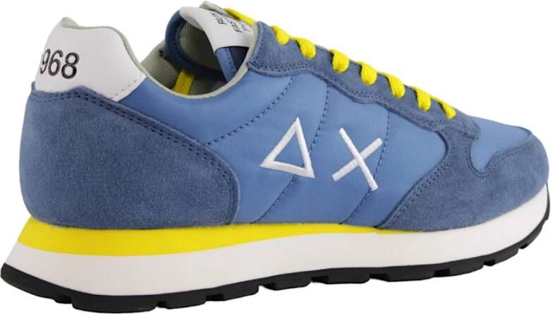 Sun68 Blauw Casual Overhemd Blue Heren