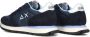 Sun 68 Dames Sneaker Ally Solid Nylon Navy Blue BLAUW - Thumbnail 3
