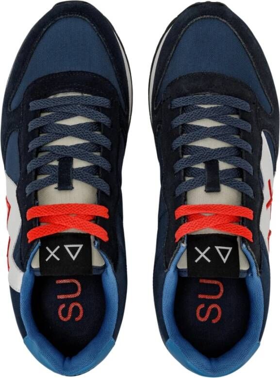 Sun68 Blauwe Sneakers Multicolor Heren