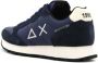Sun68 Tom Classic Navy Blauw Suède Eco-lederen Hardloopschoen Blue Heren - Thumbnail 4