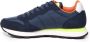 Sun68 Heren Tom Fluo Navy Blue Sneakers Blue Heren - Thumbnail 54