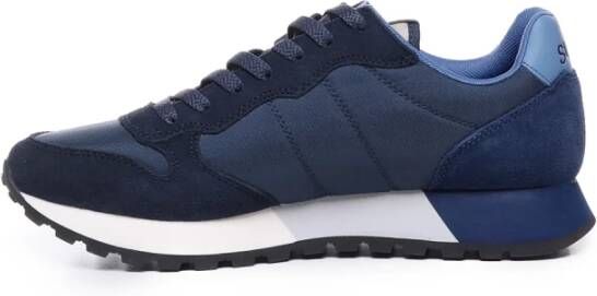 Sun68 Blauwe Sneakers voor Heren Blue Heren