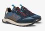 Sun68 Blauwe Sneakers voor Mannen Blue Heren - Thumbnail 2