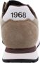 Sun68 Heren Lage Sneakers Solide Stijl Beige Heren - Thumbnail 8