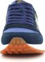 Sun68 Blauwe Sneakers Bicolor Leer Textiel Blue Heren - Thumbnail 12