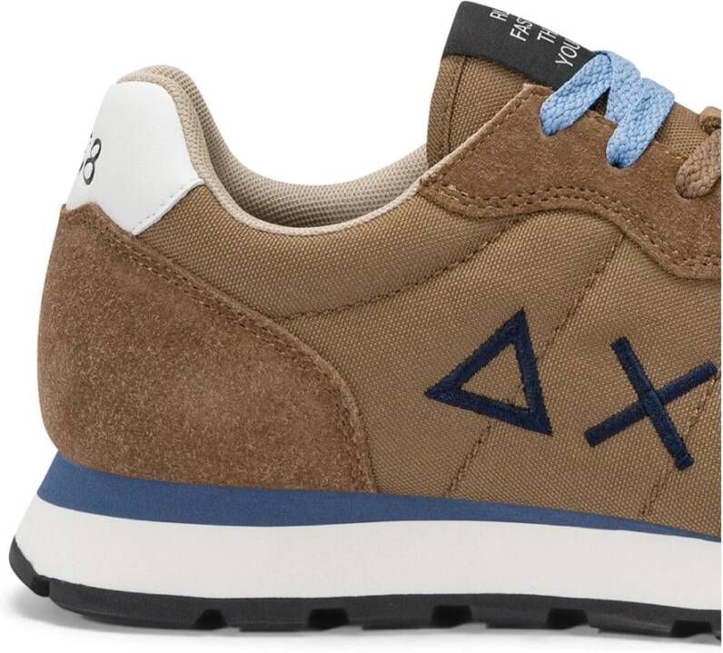 Sun68 Casual Sneaker Tom Solid Bruin Vos Mannen