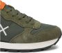 Sun68 Heren Lage sneakers Tom Solid Groen Textiel - Thumbnail 8