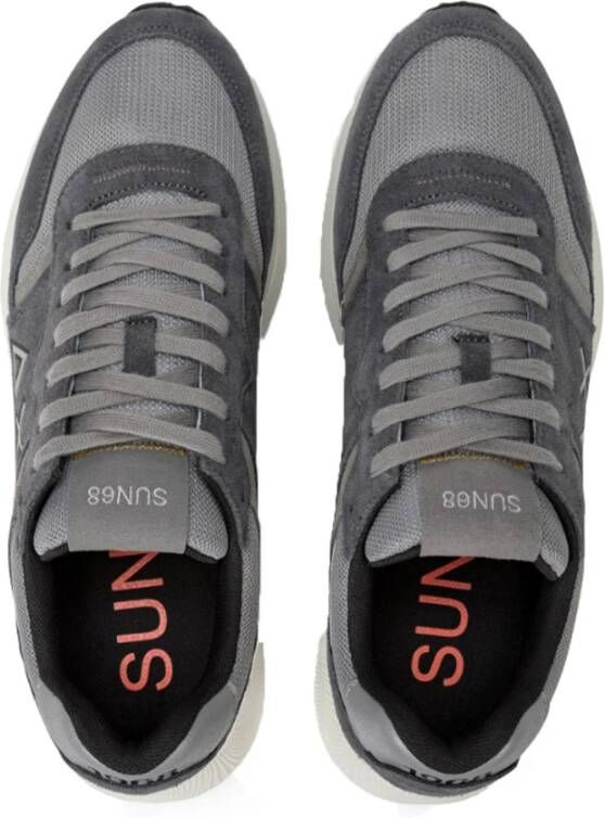 Sun68 Casual Sneaker voor Dagelijks Gebruik Gray Heren