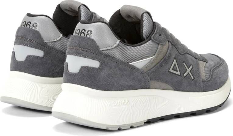 Sun68 Casual Sneaker voor Dagelijks Gebruik Gray Heren